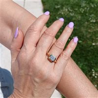 Vicenza - Piazzetta Palladio 2 - Anello Valentina Callegher Donna in Oro giallo Diamante 0.40 Ct 12772/1*SOG - 12772/1*SOG
